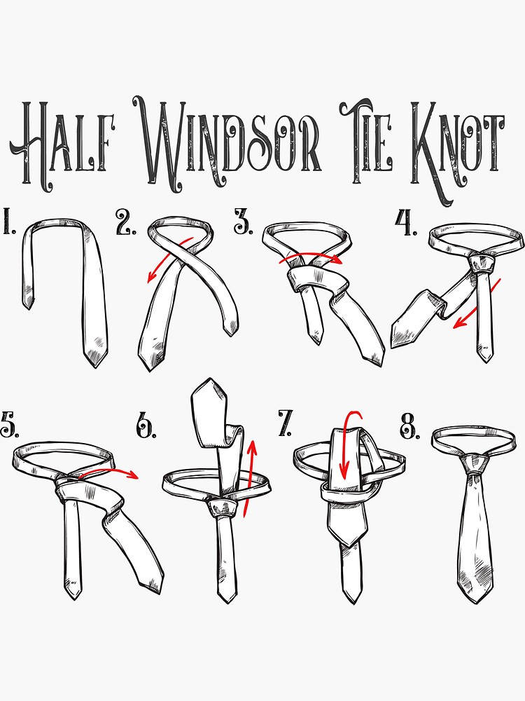 How to Tie a Half Windsor