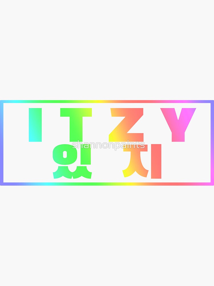 ITZY KPOP Sticker for Sale by shannonpaints  Scrapbook stickers  printable, Stickers, Korean stickers