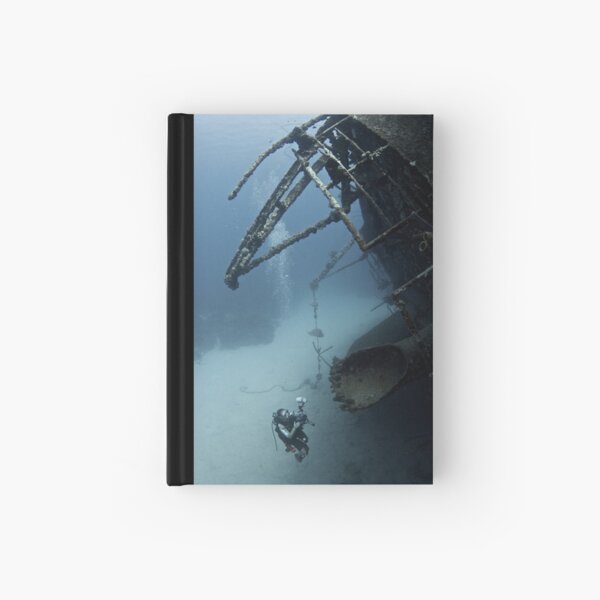 Wreck Dive Hardcover Journal