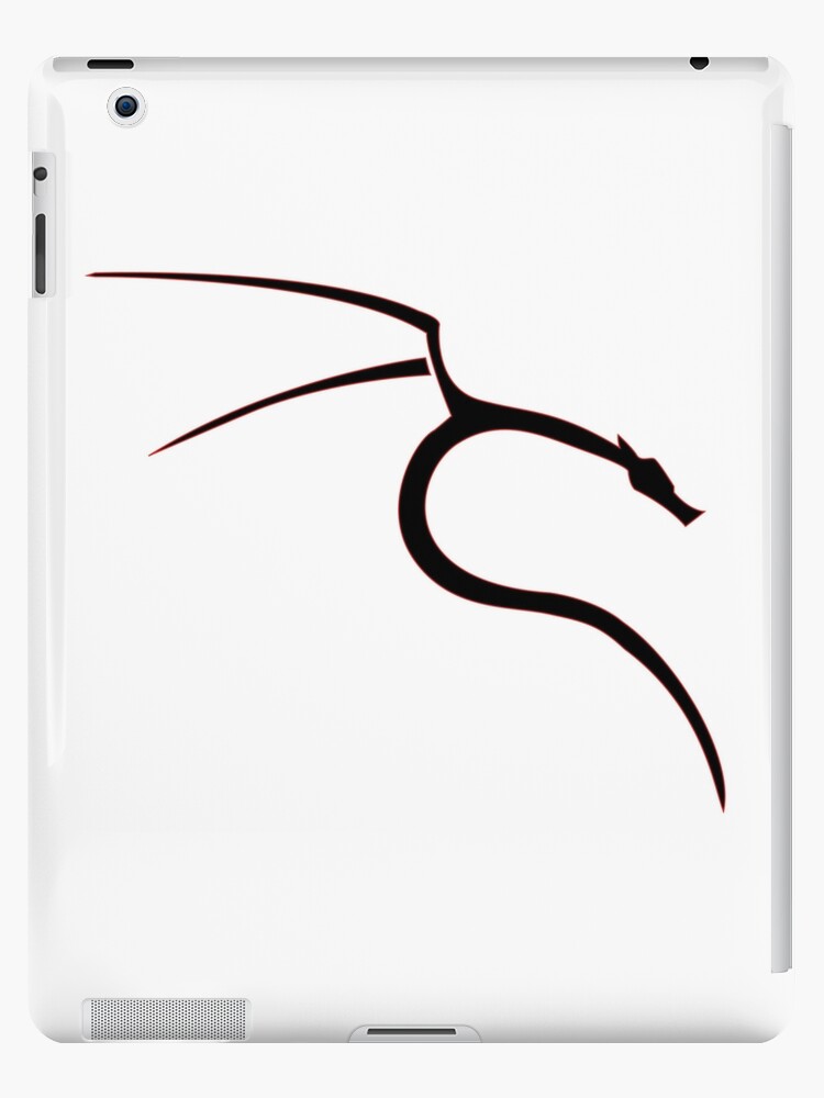 Coque Et Skin Adhesive Ipad Kali Linux Rouge Et Noir Par D3mon98 Redbubble