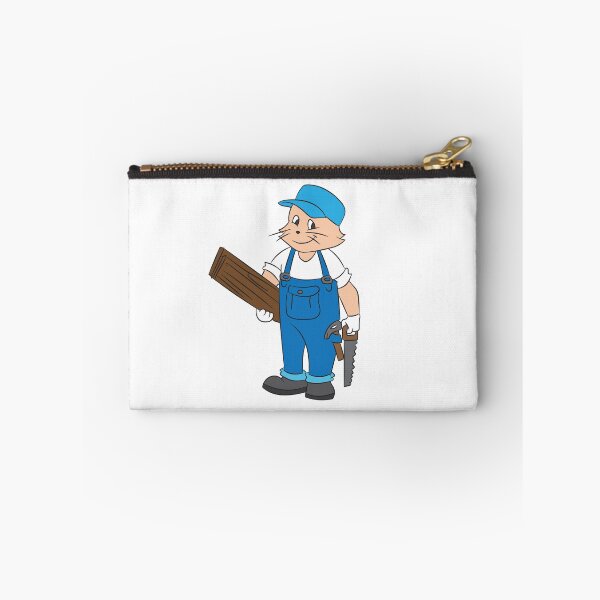 Item preview, Cat as a carpenter, joiner designed and sold by Mohja-Design.