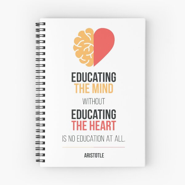 Item preview, Educating the mind without educating the heart is no education at all. designed and sold by proofreading.