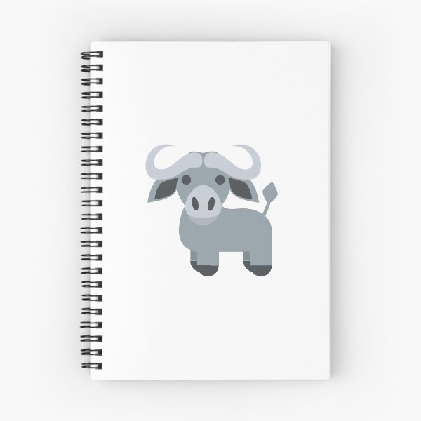 Item preview, Buffalo emoji designed and sold by CleanOnPoint.