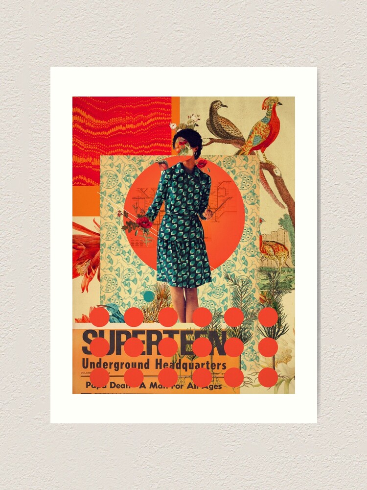 Alternate view of Superteen Art Print