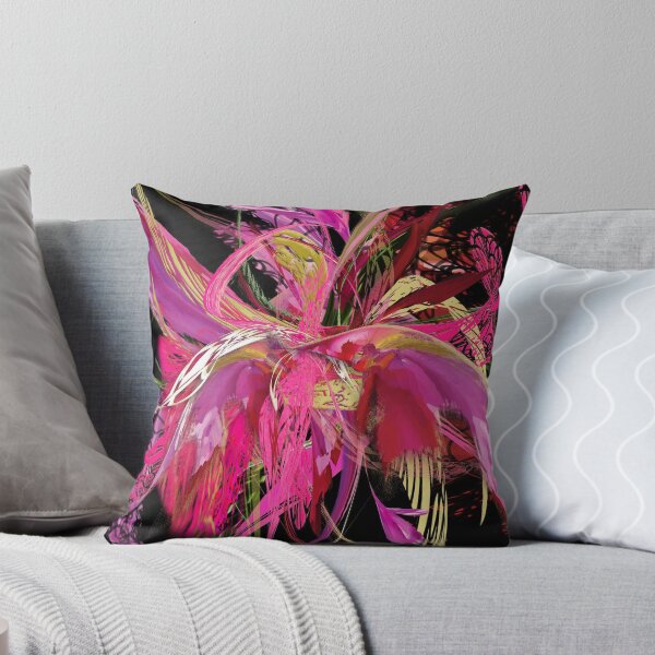 Item preview, Pink flow black by mjvision Mia Niemi designed and sold by mjvisiondesign.