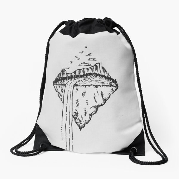 Nature’s Path Drawstring Bag