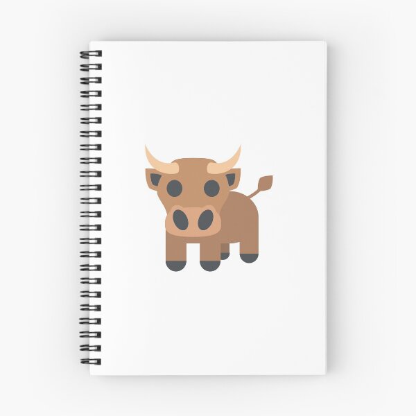 Aperçu de l'œuvre vache emoji créée et vendue par CleanOnPoint.