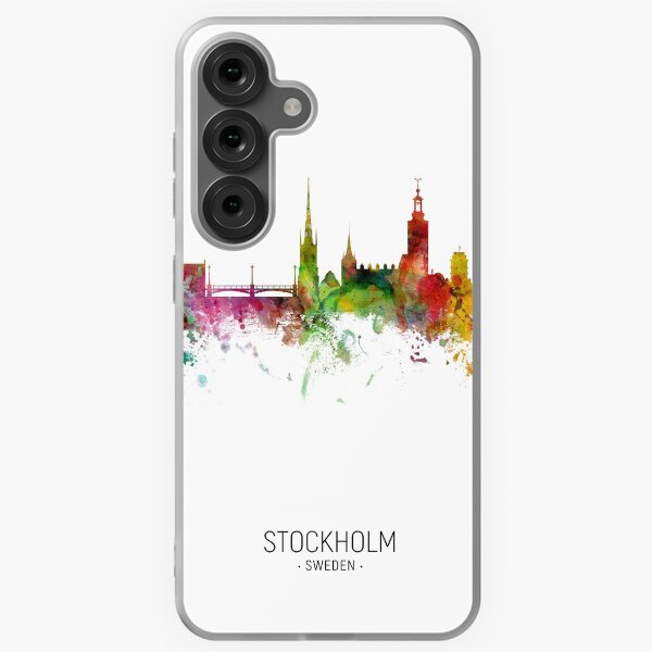 Item preview, Stockholm Sweden Skyline designed and sold by MICHAEL TOMPSETT.