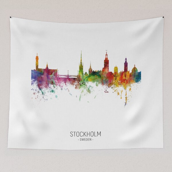 Item preview, Horizonte de Estocolmo Suecia designed and sold by ArtPrints.