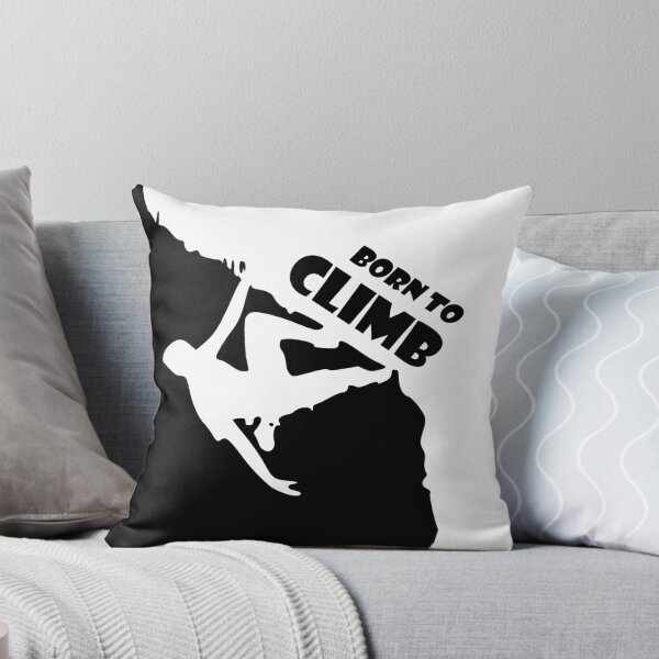 Item preview, born to climb designed and sold by climbing-tees.