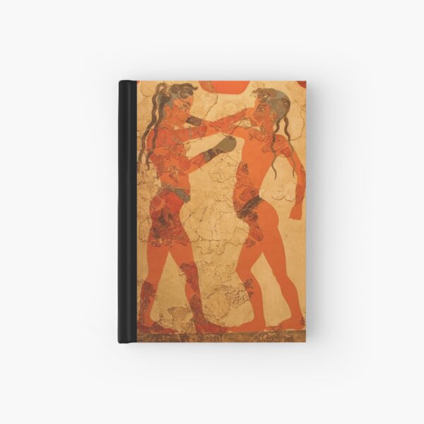 Fresco of Boxing Children Hardcover Journal