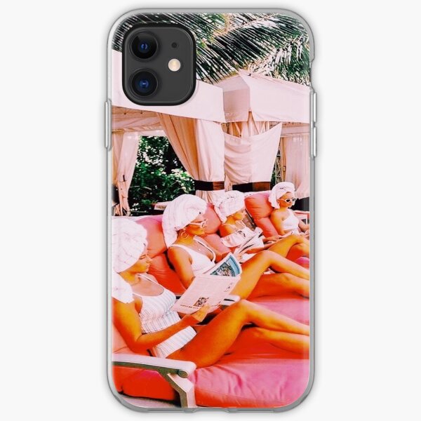 BY THE POOL iPhone Soft Case