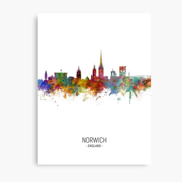 Item preview, Norwich England Skyline designed and sold by MICHAEL TOMPSETT.