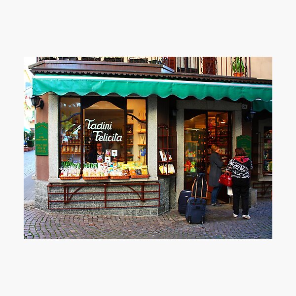 "A Shopfront in Stresa, Italy 2011" Photographic Print by
