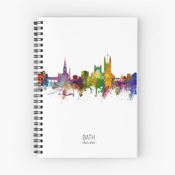 Item preview, Bath England Skyline Cityscape designed and sold by ArtPrints.