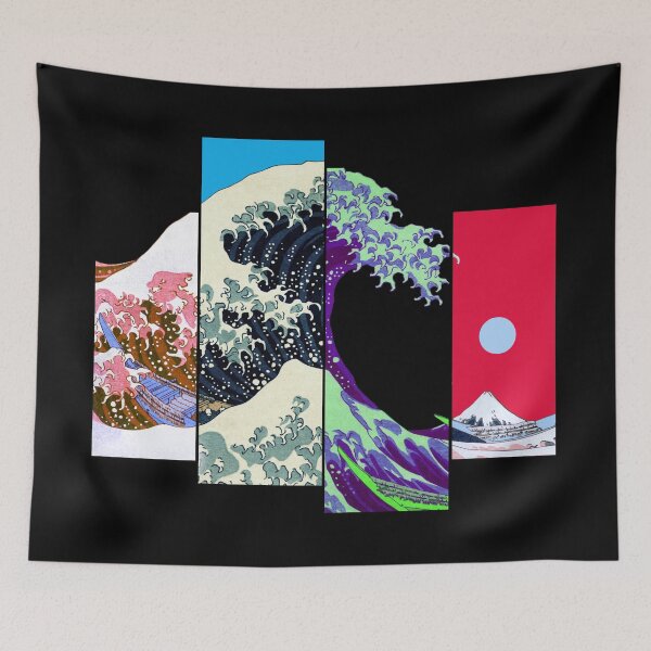 Item preview, Art reimagined - the great wave off Kanagawa designed and sold by drlurking.