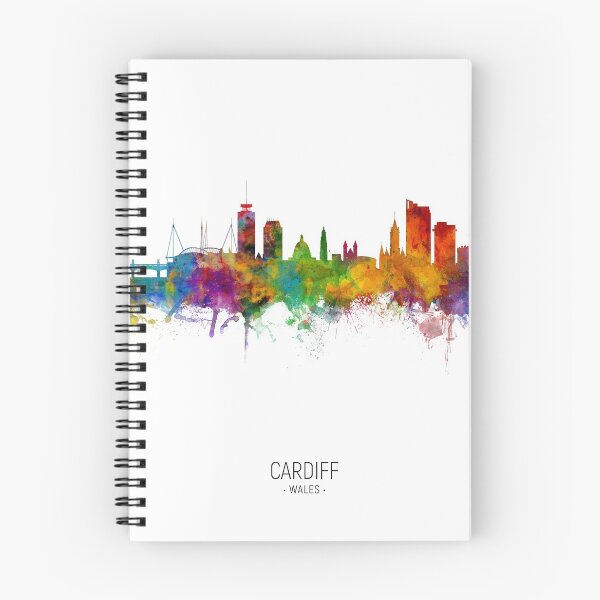 Item preview, Cardiff Wales Skyline designed and sold by ArtPrints.