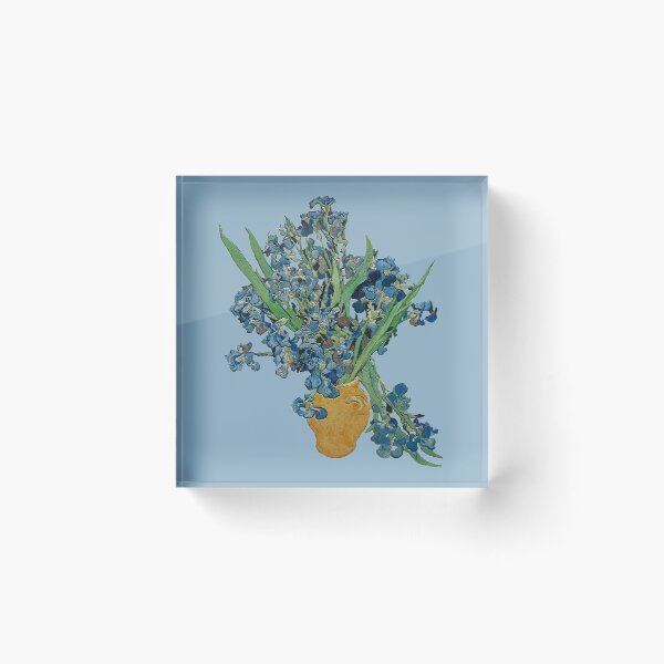 Artikelvorschau, Van Gogh Iris Grunge entworfen und verkauft von DesignsByDebQ.