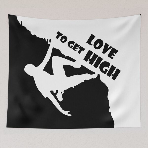 Item preview,  love to get high designed and sold by climbing-tees.