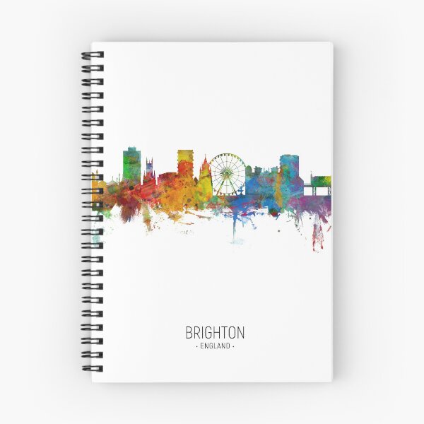 Item preview, Brighton England Skyline designed and sold by ArtPrints.