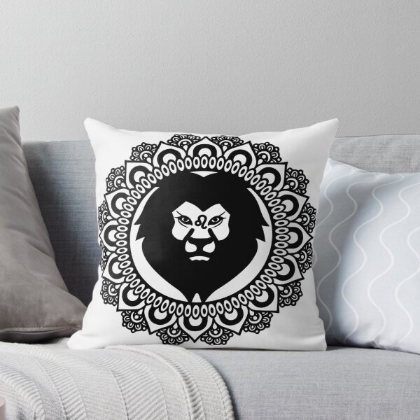Item preview, Zodiac Leo the Lion Mandala designed and sold by LaurenElin.