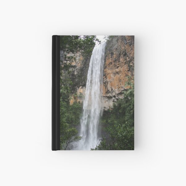 Purling Brook Falls - hiking view Hardcover Journal