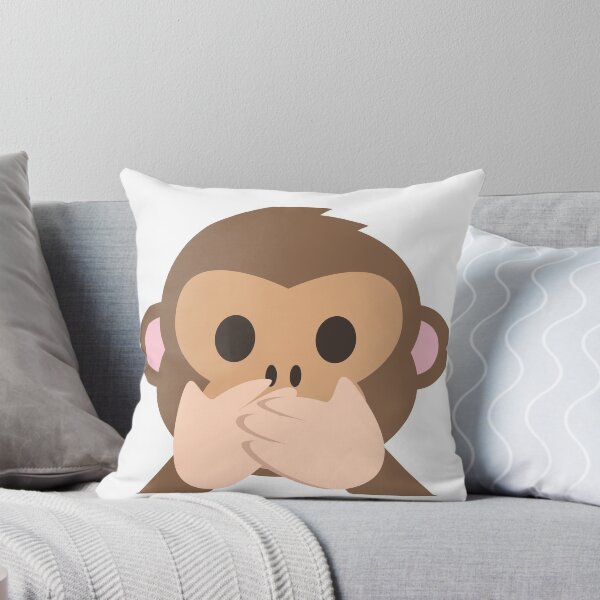 Item preview, Monkey emoji designed and sold by CleanOnPoint.