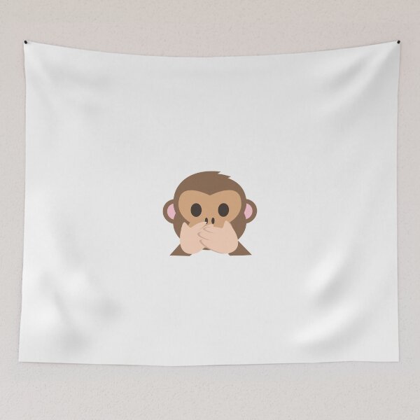 Item preview, Monkey emoji designed and sold by CleanOnPoint.