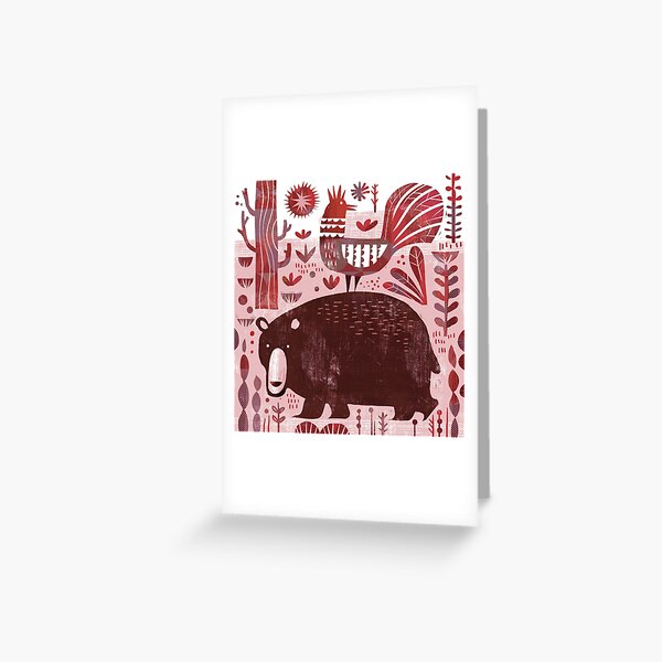 Item preview, Bear and Rooster designed and sold by gklucas.