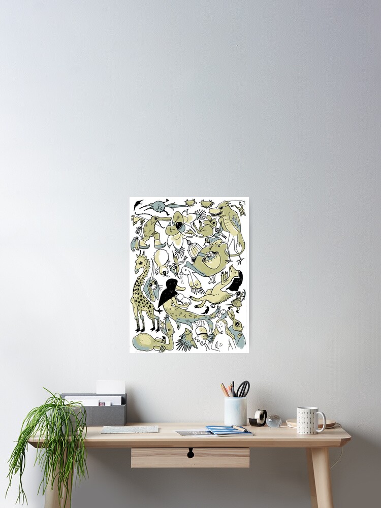 Thumbnail 2 of 3, Poster, bosch designed and sold by kataclysm.