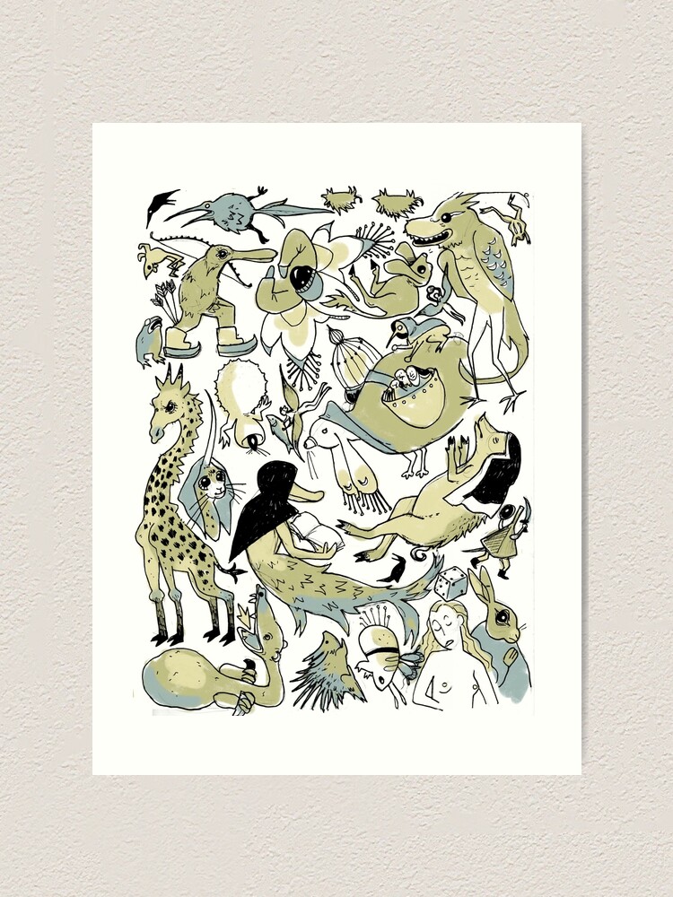 Thumbnail 1 of 3, Art Print, bosch designed and sold by kataclysm.