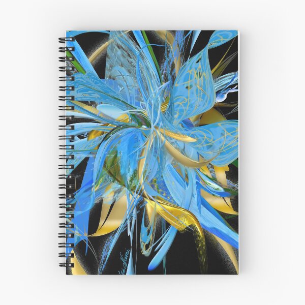 Item preview, Golden Blue black by mjvision Mia Niemi designed and sold by mjvisiondesign.