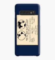 Jubiläum der NASA Apollo 11 Mondtafel Hülle & Klebefolie für Samsung Galaxy