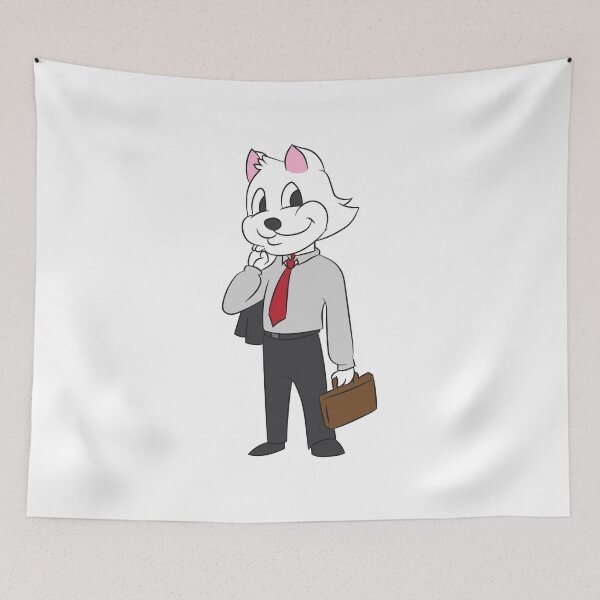 Item preview, Cat, office, employee, official designed and sold by Mohja-Design.