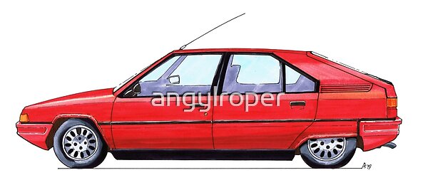 Citroen BX - Mk1 by angylroper | Redbubble