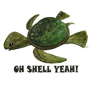 Artwork thumbnail, Oh Shell Yeah! by TOCPaintsForMe