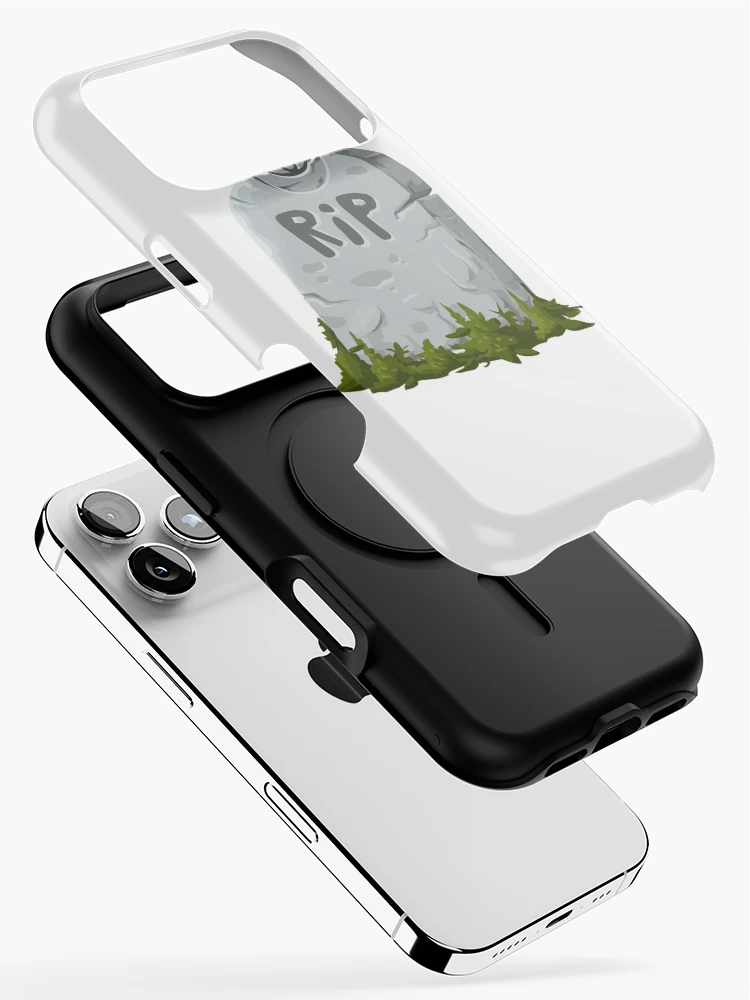 Thumbnail 2 of 4, iPhone Case, Rest In Peace designed and sold by vfall.