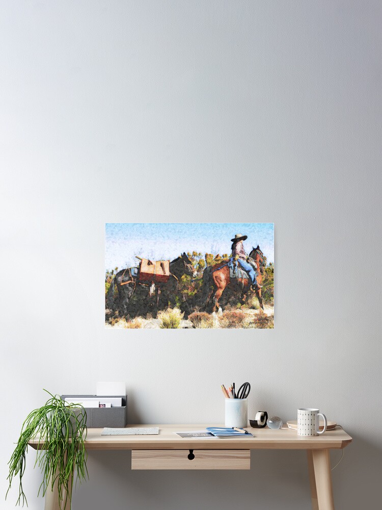 Thumbnail 2 of 3, Poster, Back Country Packing designed and sold by restlessd.