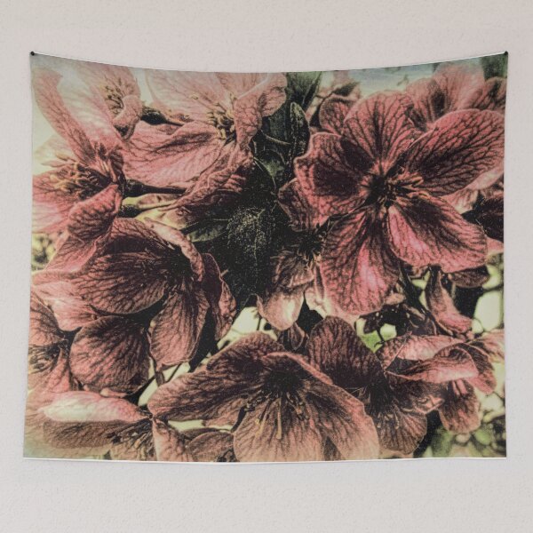 Item preview, Rustic Cherry Flower Cottage Modern Country Art A423 designed and sold by byNicol.