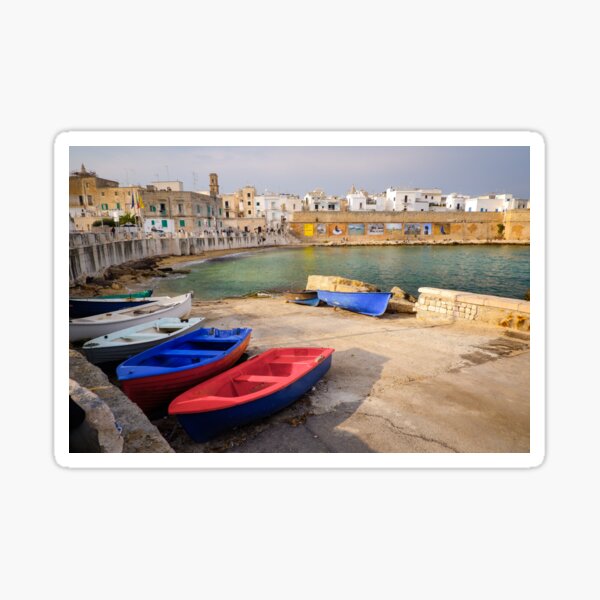Item preview, Harbour, Monopoli, Italy designed and sold by Kenjonesphoto.