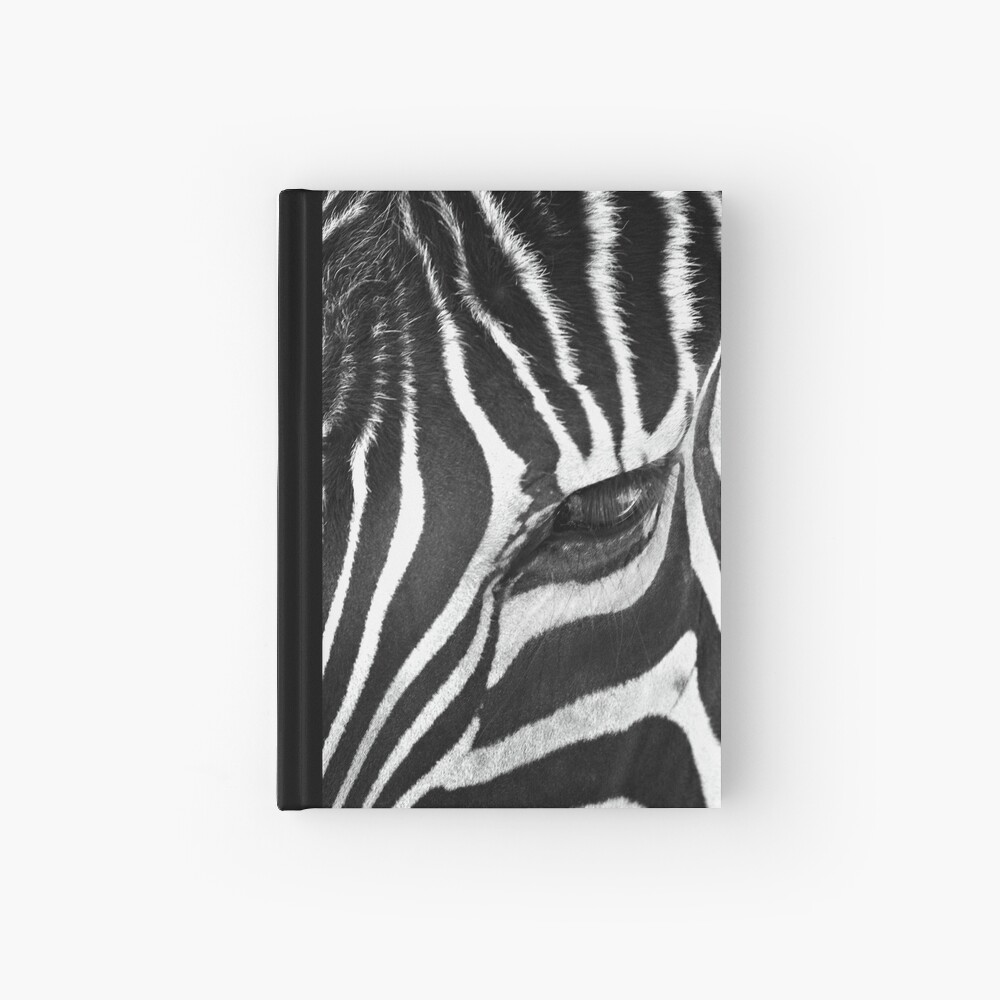 That Zebras Looking at Me Hardcover Journal
