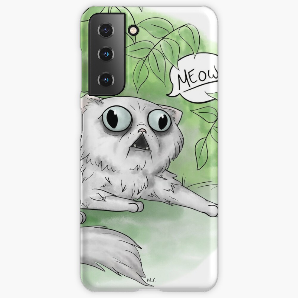 Fat Louie Samsung Galaxy Phone Case for Sale by Mackenzie Ruble