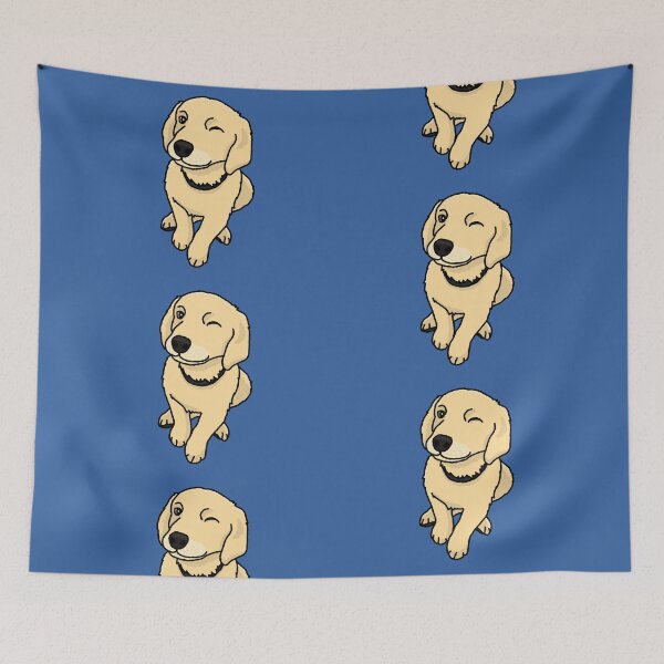 Item preview, Golden Retriever, puppy, drawing designed and sold by nijess.
