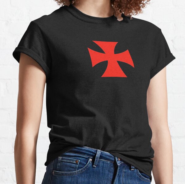 templar knights cross Classic T-Shirt