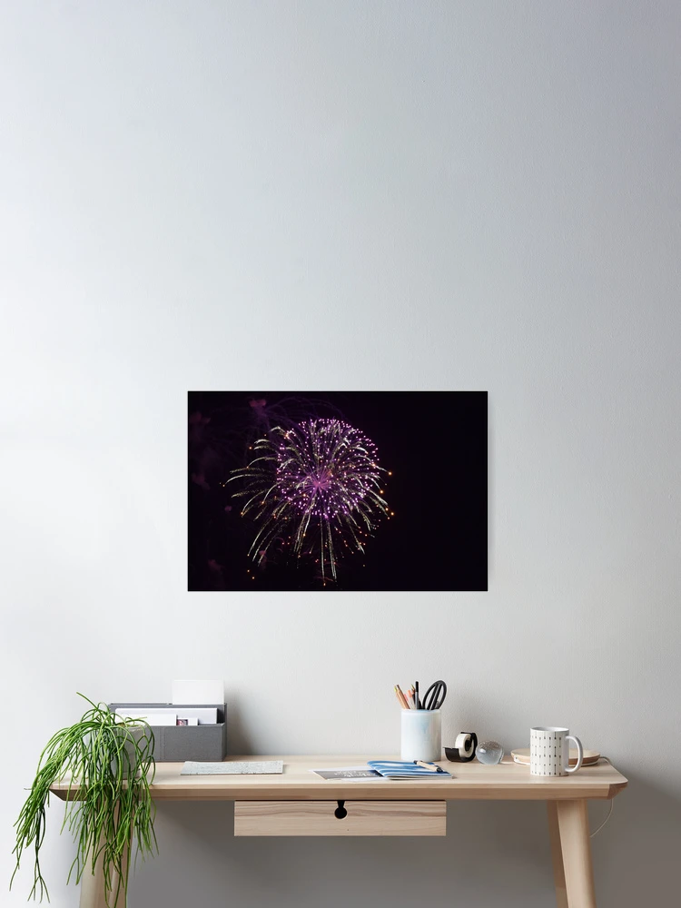 Thumbnail 2 of 3, Poster, Firework 2 designed and sold by MontanaWolves21.