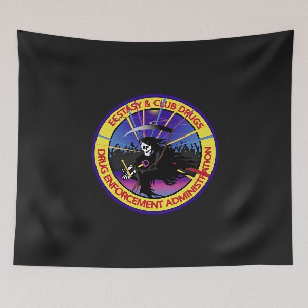 Item preview, DEA Ecstasy & Club Drugs Reaper designed and sold by FarceOfAvila.