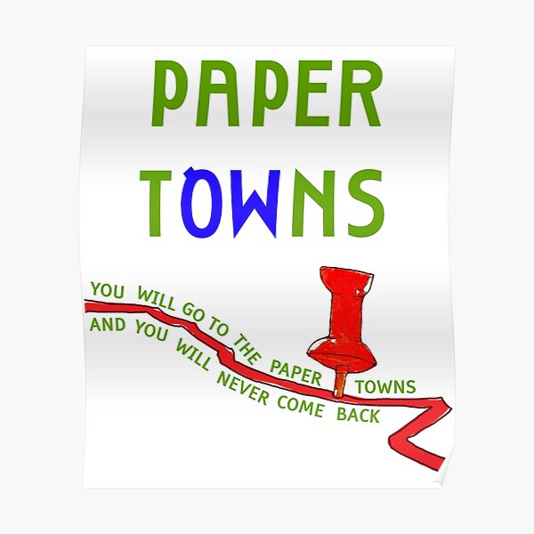 paper towns merch