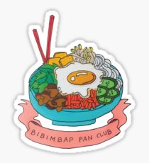 Bibimbap fan club Sticker
