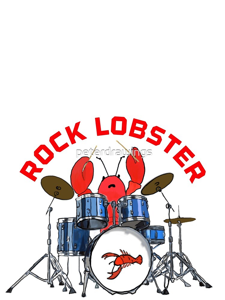 The B-52's Rock Lobster Adult Short-Sleeve T-Shirt