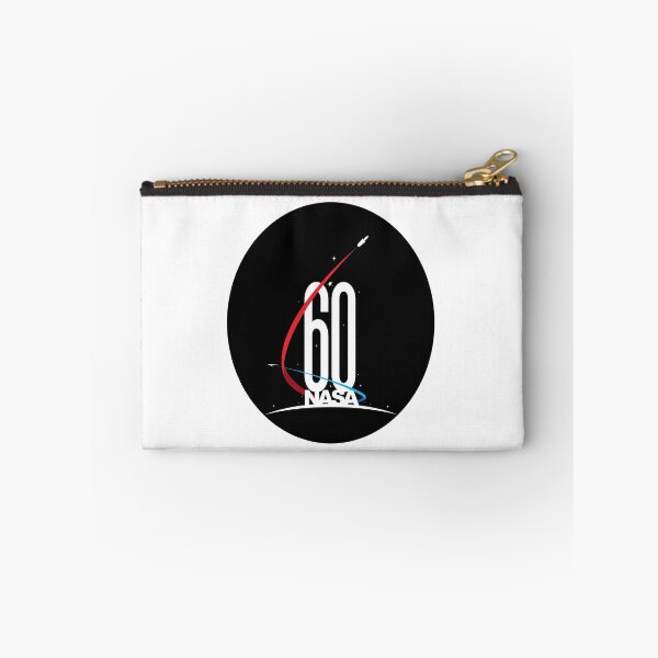 Item preview, The Official NASA 60th Anniversary Poster in Black designed and sold by Nikki SpaceStuffPlus.